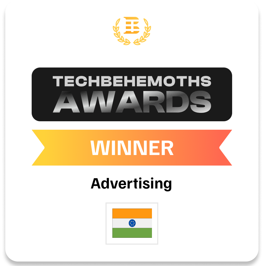 Winner — Advertising — Digitly TechBehemoths award 2025
