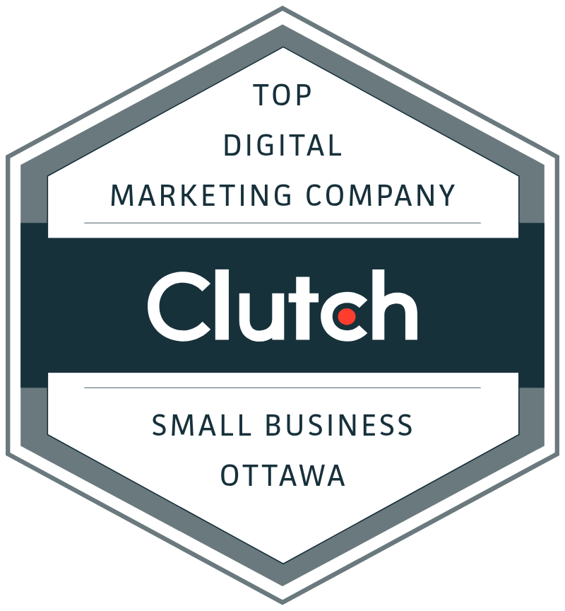 Top Digital Marketing Company — Small Business · Ottawa — Digitly Clutch award 2026